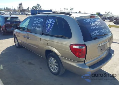 2003 Chrysler Town & Country Ex z USA, uszkodzony, nr VIN 2C8GP74L73R174163